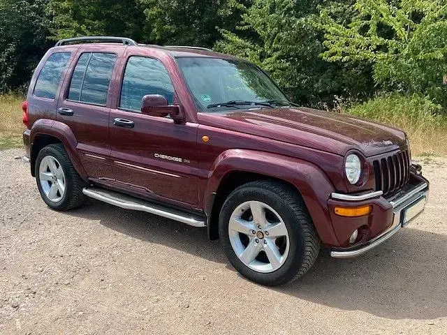 Gebraucht Jeep Cherokee Limited 204 PS (150 kW) 2002 Rot SUV