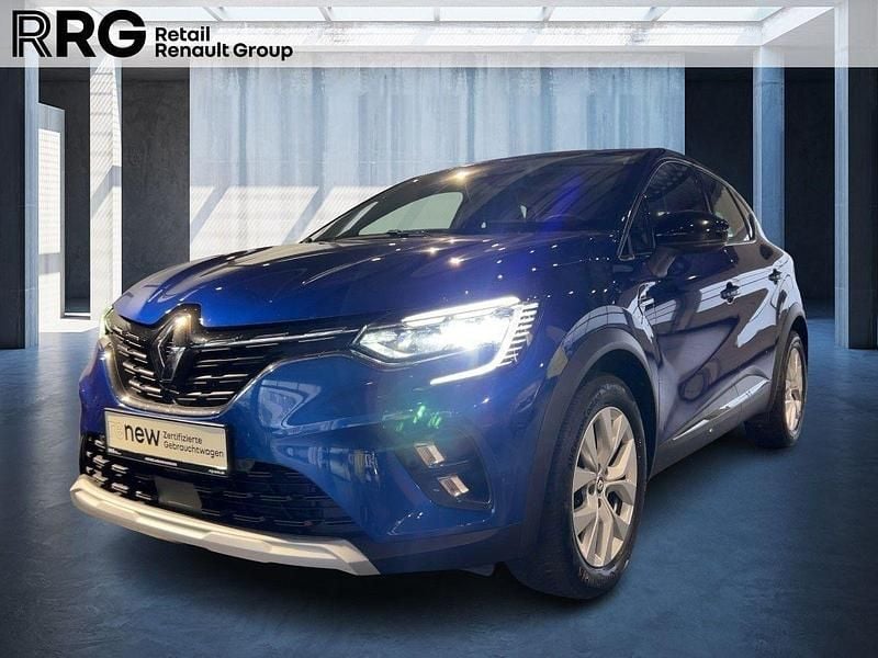 Blau Gebraucht 2021 Renault Captur Intens SUV | 16.990 € (Guter Preis) - Bild 1/3