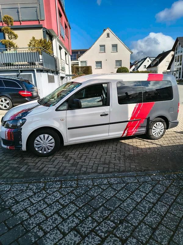 Gebraucht VW Caddy Maxi 105 PS (77 kW) 2014 Weiß Van / Kleinbus