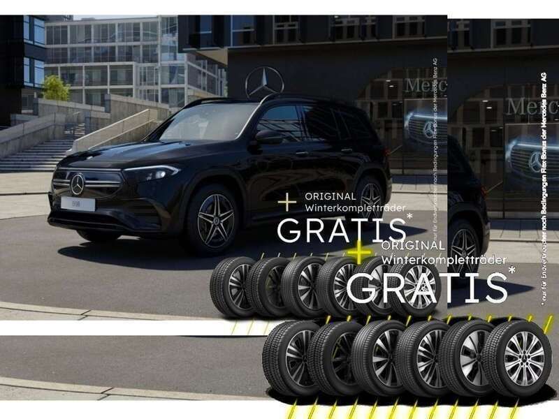 Nachtschwarz Gebraucht 2023 Mercedes EQB250 AMG SUV | 36.311 € (Guter Preis) - Bild 1/4