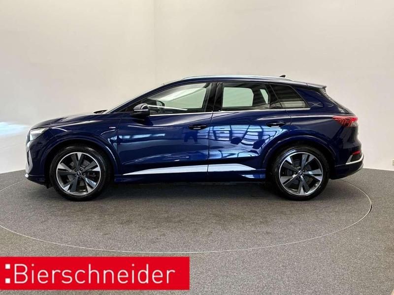Gebraucht Audi Q4 e-tron S-Line 125 kW (170 PS) 2022 Blau SUV