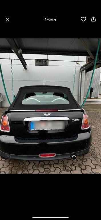Schwarz Gebraucht 2009 Mini Cooper Cabriolet Cabrio | 1.550 € (Superpreis) - Bild 1/4