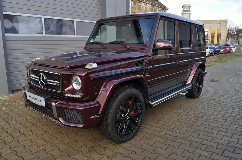 Rot Gebraucht 2018 Mercedes G63 AMG Exclusive SUV | 72.990 € (Etwas zu teuer) - Bild 1/4
