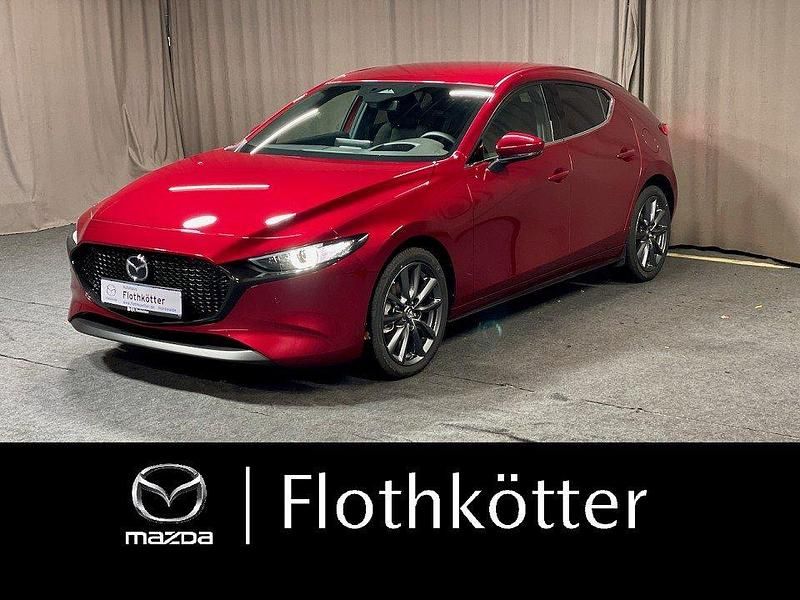 Rot Gebraucht 2023 Mazda 3 Exclusive-Line Kleinwagen | 26.970 € (Etwas zu teuer) - Bild 1/4