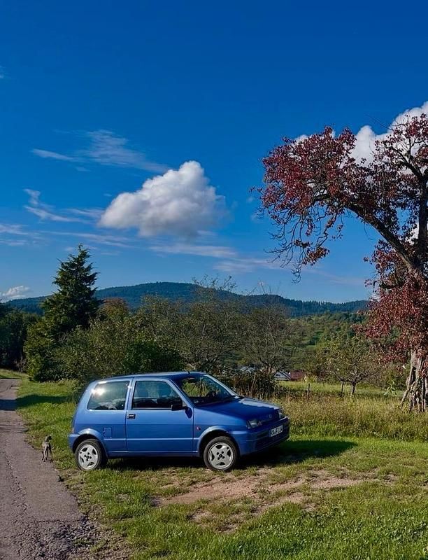 Gebraucht Fiat Cinquecento 39 PS (28 kW) 1995 Blau Kleinwagen