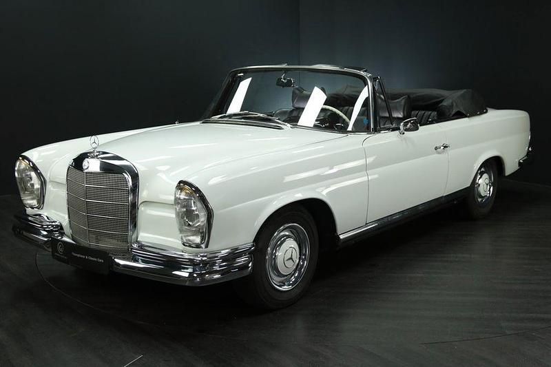 Gebraucht Mercedes 250 SE 150 PS (110 kW) 1966 Papyrus weiß 717 Cabrio