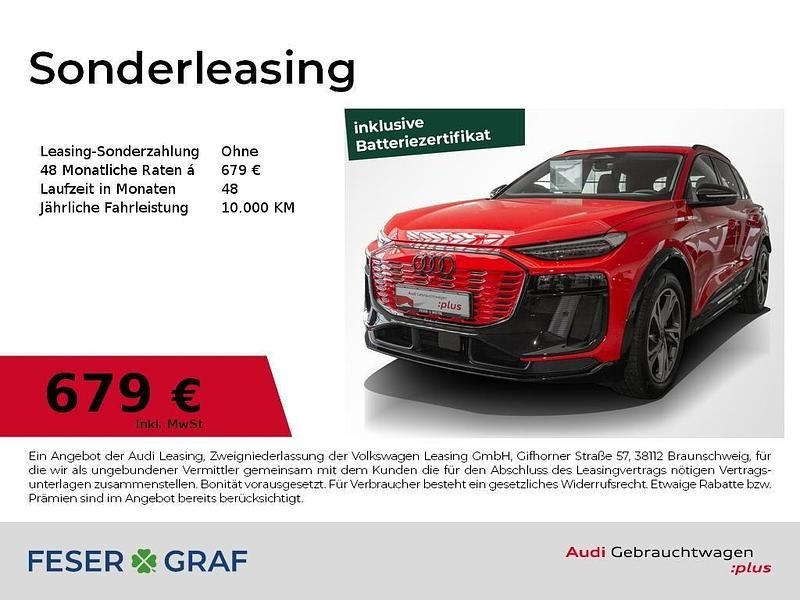 Soneirarot metallic Gebraucht 2024 Audi Q6 e-tron Performance SUV | 69.990 € (Fairer Preis) - Bild 1/4