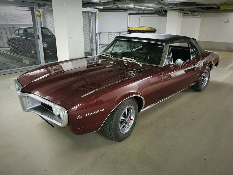 Gebraucht Pontiac Firebird 253 PS (186 kW) 1967 Rot metallic Cabrio