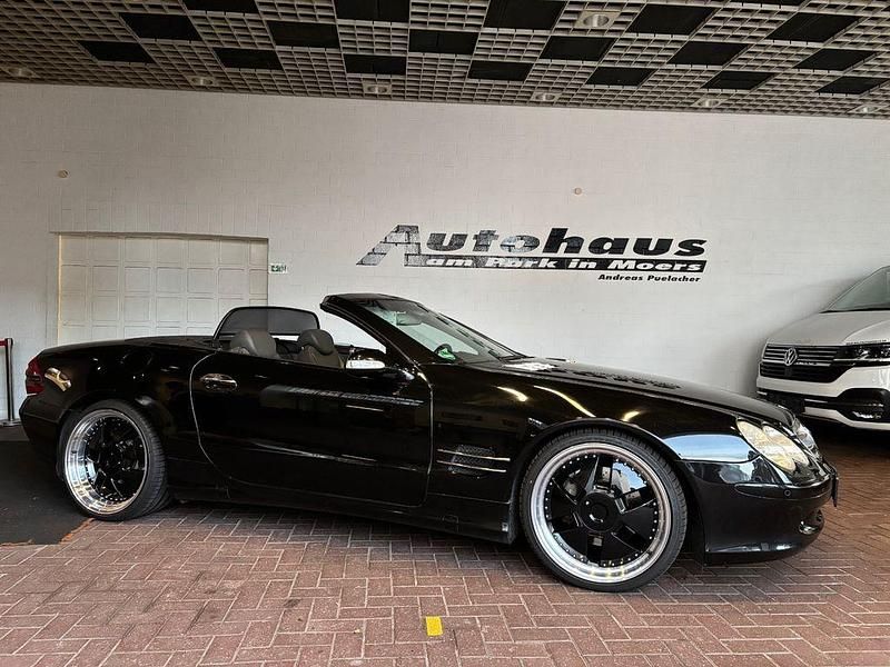 Schwarz Gebraucht 2002 Mercedes SL500 Cabrio | 19.990 € (Teuer) - Bild 1/4