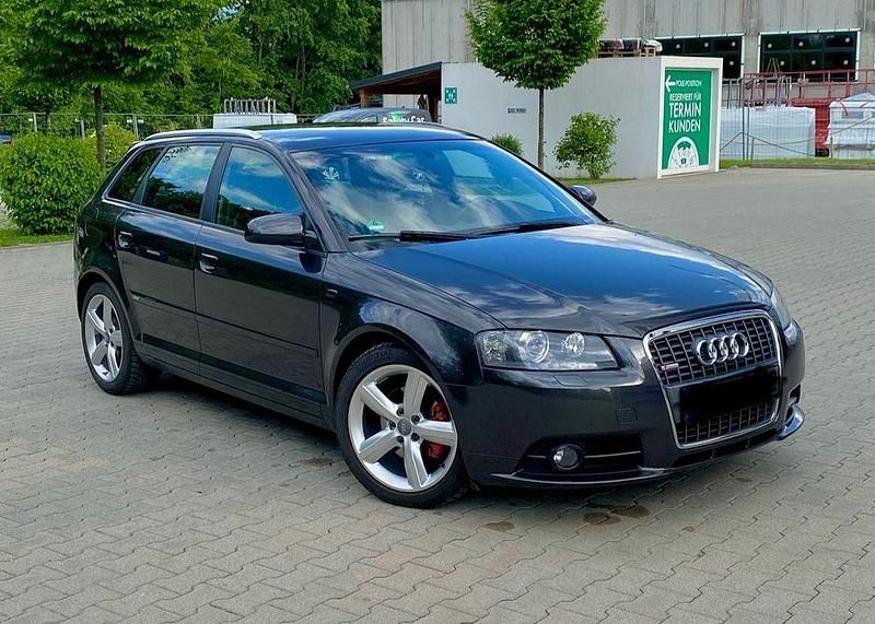 Schwarz Gebraucht 2008 Audi A3 S-Line Limousine | 7.400 € (Etwas zu teuer) - Bild 1/4