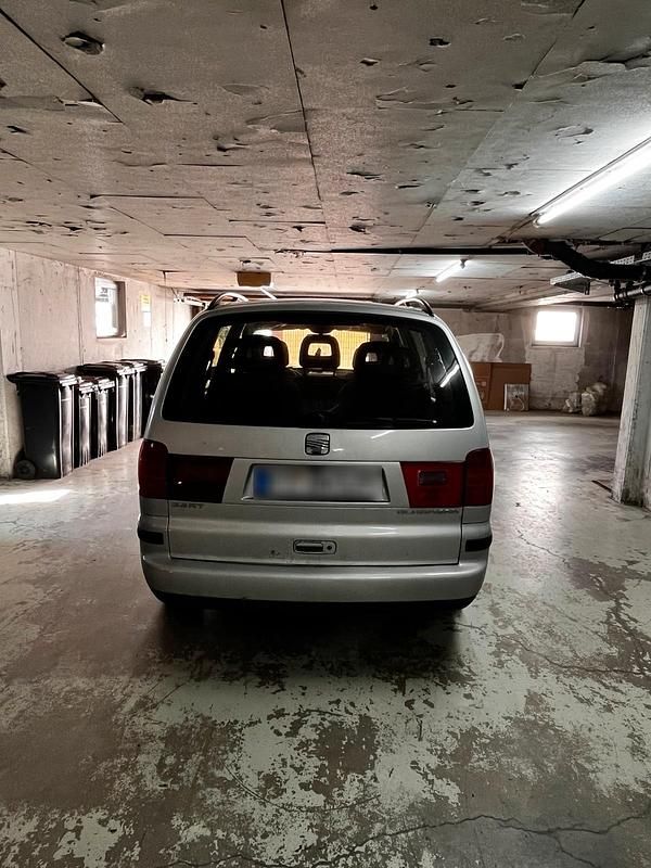 Gebraucht Seat Alhambra 116 PS (85 kW) 2003 Silber Van / Kleinbus