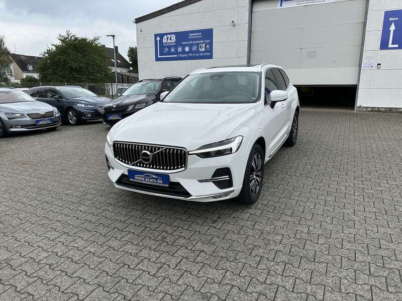 Ice white, solid / solid Gebraucht 2022 Volvo XC60 Inscription SUV | 33.499 € - Bild 1/4