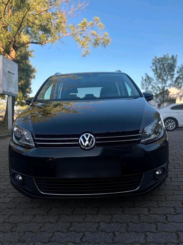 Gebraucht VW Touran Style 140 PS (102 kW) 2012 Schwarz Van / Kleinbus