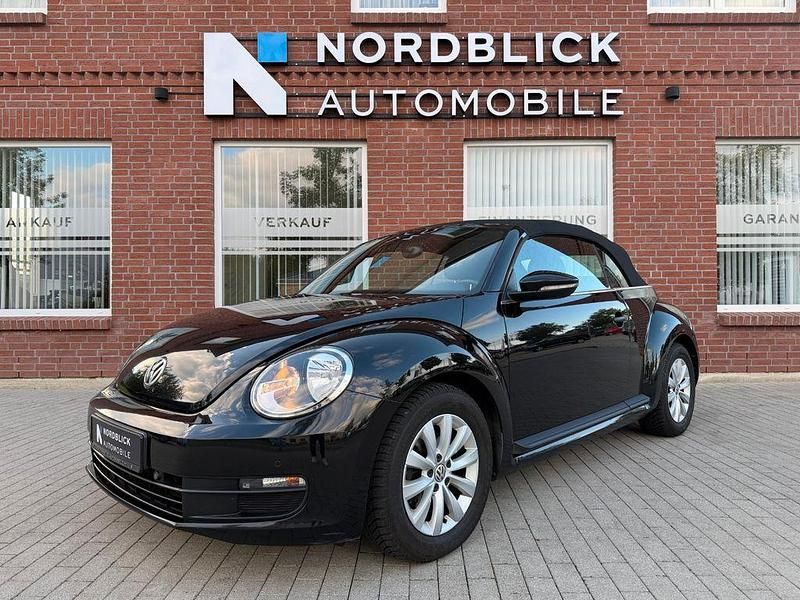 Schwarz Gebraucht 2015 VW Beetle Basis Cabrio | 9.990 € (Guter Preis) - Bild 1/4