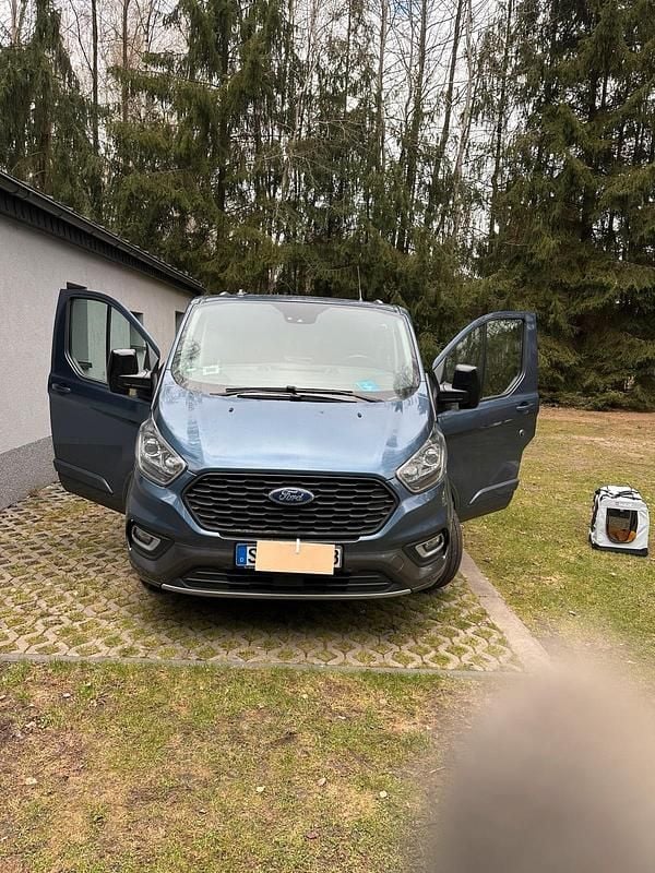 Occasion Ford Transit Custom 170 ch (125 kW) 2023 Bleue Berline