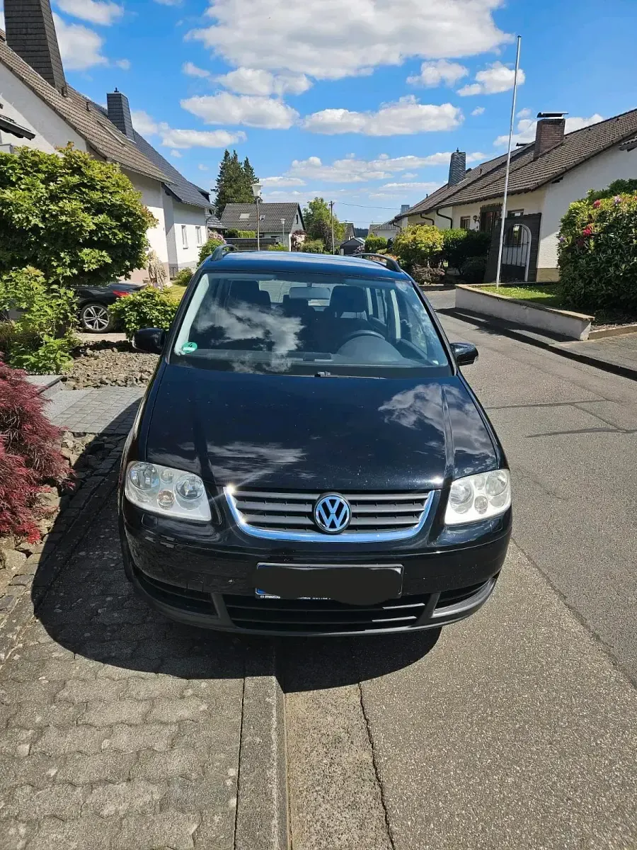 Gebraucht VW Touran 115 PS (84 kW) 2006 Schwarz Van / Kleinbus