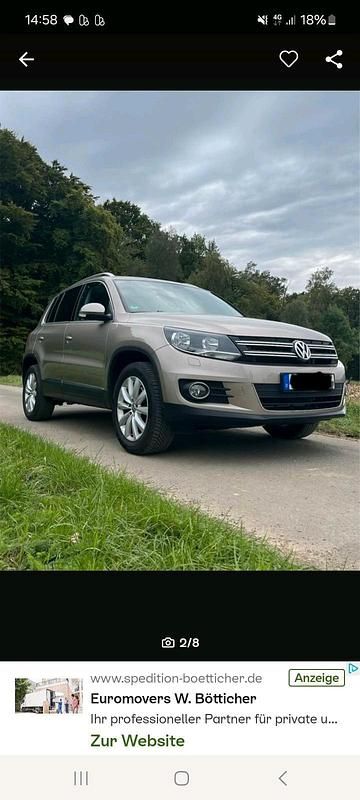 Braun Gebraucht 2012 VW Tiguan SUV | 11.500 € (Fairer Preis) - Bild 1/4