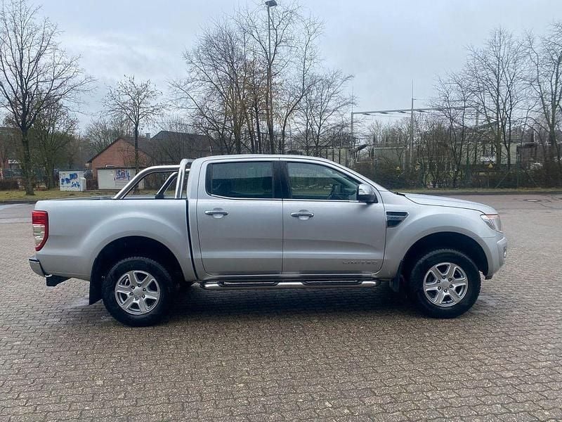 Gebraucht Ford Ranger Limited 240 PS (176 kW) 2014 Silber Pickup