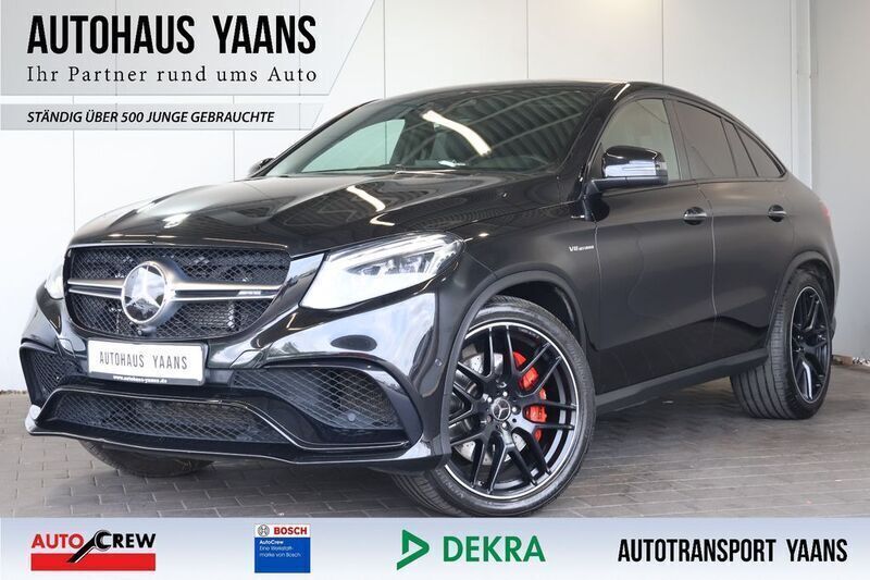 Schwarz Gebraucht 2018 Mercedes GLE63 AMG AMG Coupé | 53.889 € (Fairer Preis) - Bild 1/4