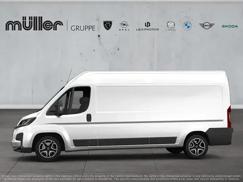 Gebraucht Peugeot Boxer 120 PS (88 kW) 2023 Kaolin weiß Van
