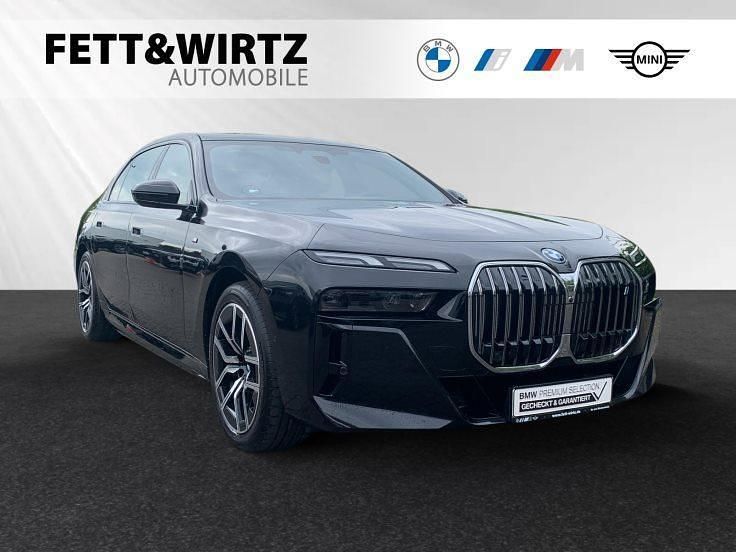Saphirschwarz metallic Gebraucht 2024 BMW i7 M Sport Limousine | 79.800 € (Superpreis) - Bild 1/2