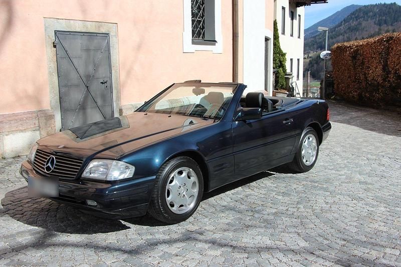 Gebraucht Mercedes SL280 193 PS (141 kW) 1996 Schwarz Cabrio