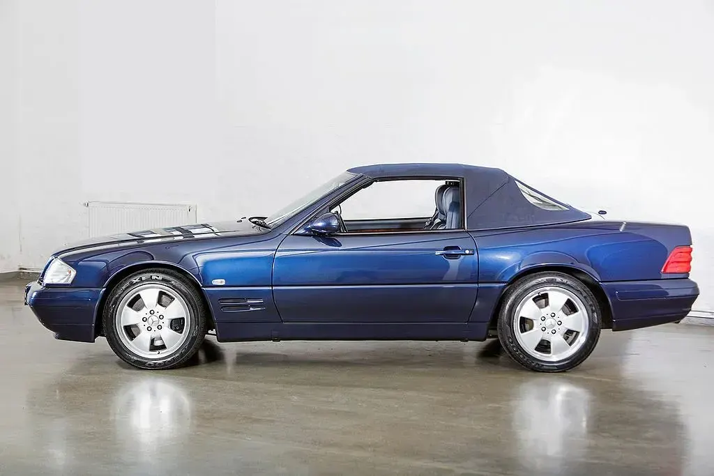 Gebraucht Mercedes SL320 AMG 224 PS (164 kW) 2000 Blau Cabrio