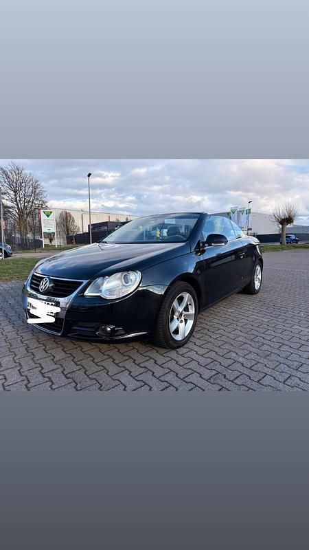 Gebraucht VW Eos 116 PS (85 kW) 2007 Schwarz Cabrio