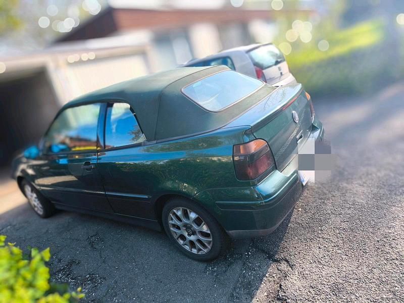 Grün Gebraucht 2000 VW Golf Cabriolet Cabrio | 1.850 € (Fairer Preis) - Bild 1/4