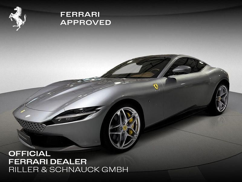Grau Gebraucht 2022 Ferrari Roma Coupé | 221.620 € (Teuer) - Bild 1/4