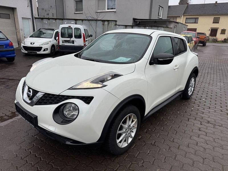 Gebraucht Nissan Juke Acenta 116 PS (85 kW) 2015 Weiß SUV