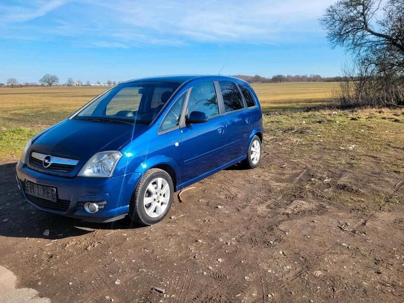 Blau Gebraucht 2009 Opel Meriva Innovation Van / Kleinbus | 3.350 € (Etwas zu teuer) - Bild 1/4