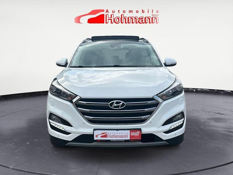 Second-hand Hyundai Tucson 177 CP (130 kW) 2018 Alb SUV