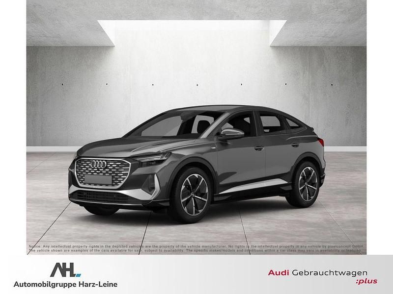 Grau Gebraucht 2022 Audi Q4 Sportback e-tron Advanced SUV | 29.245 € (Fairer Preis) - Bild 1/4