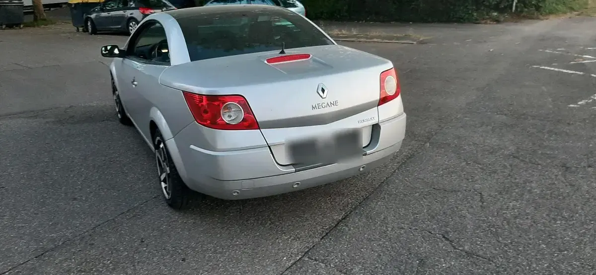 Gebraucht Renault Mégane Cabriolet 111 PS (81 kW) 2006 Silber Cabrio