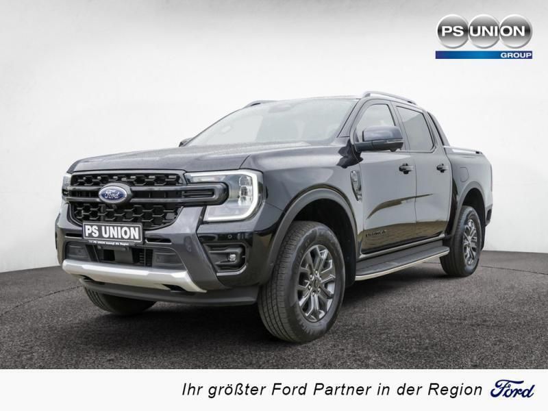 Schwarz / obsidianschwarz Gebraucht 2023 Ford Ranger Wildtrack Abholung | 44.990 € (Etwas zu teuer) - Bild 1/4