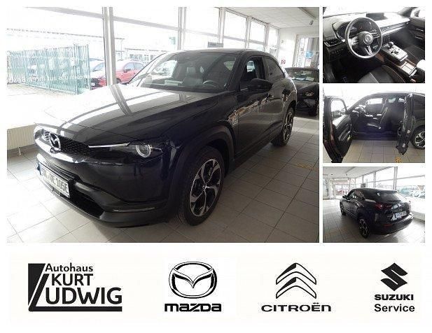 Jet black Gebraucht 2023 Mazda MX30 Makoto SUV | 30.990 € (Teuer) - Bild 1/4