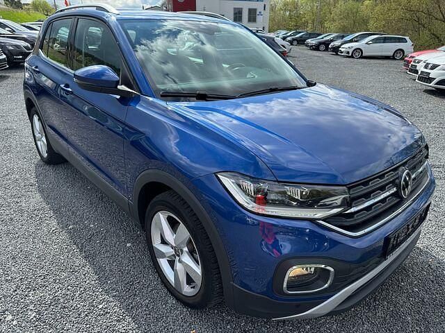 Blau Gebraucht 2022 VW T-Cross Style SUV | 19.320 € (Guter Preis) - Bild 1/2