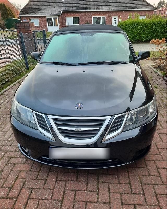 Schwarz Gebraucht 2008 Saab 9-3 Cabriolet Cabrio | 8.900 € - Bild 1/4