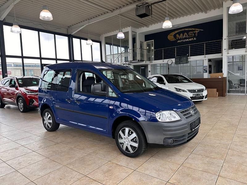 Gebraucht VW Caddy Team 75 PS (55 kW) 2010 Blau Van / Kleinbus