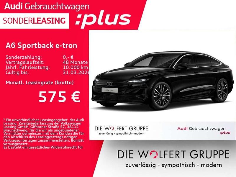 Mythosschwarz metallic Gebraucht 2025 Audi e-tron SUV | 68.725 € (Fairer Preis) - Bild 1/4