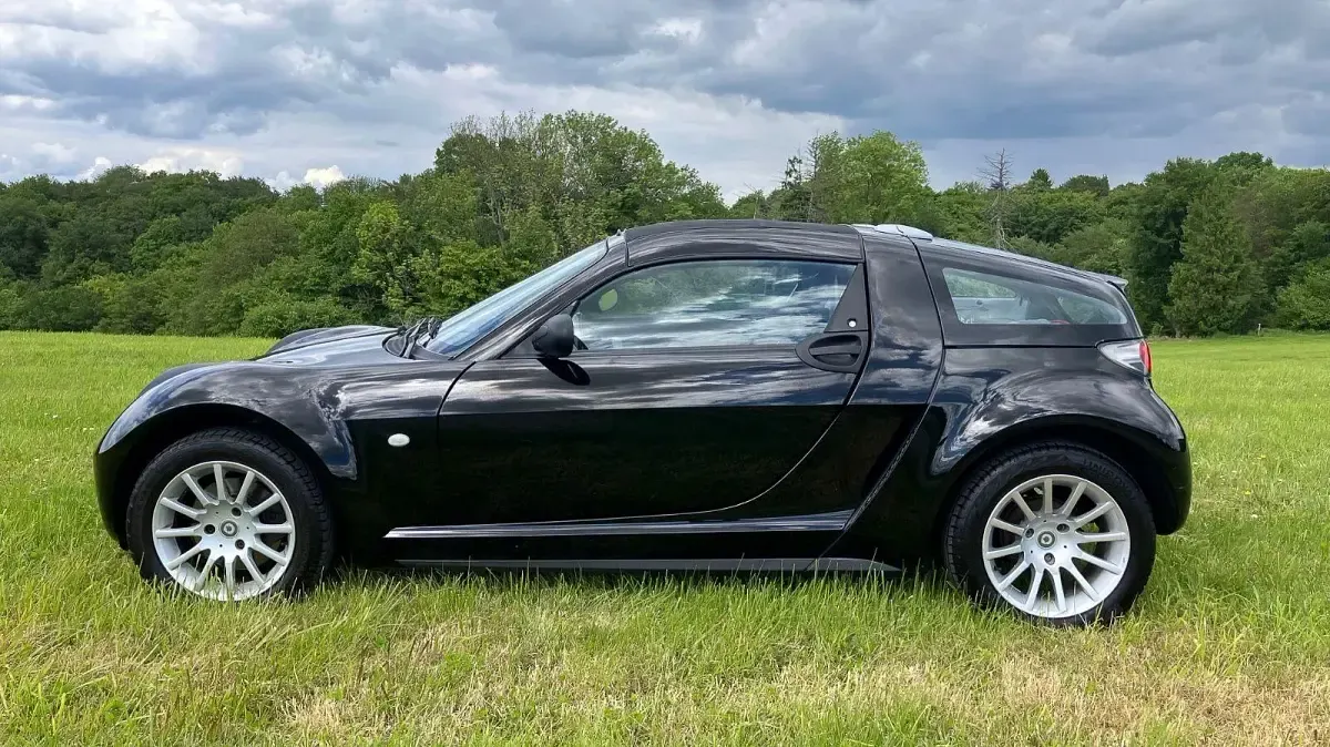 Gebraucht Smart Roadster 82 PS (60 kW) 2005 Schwarz Cabrio