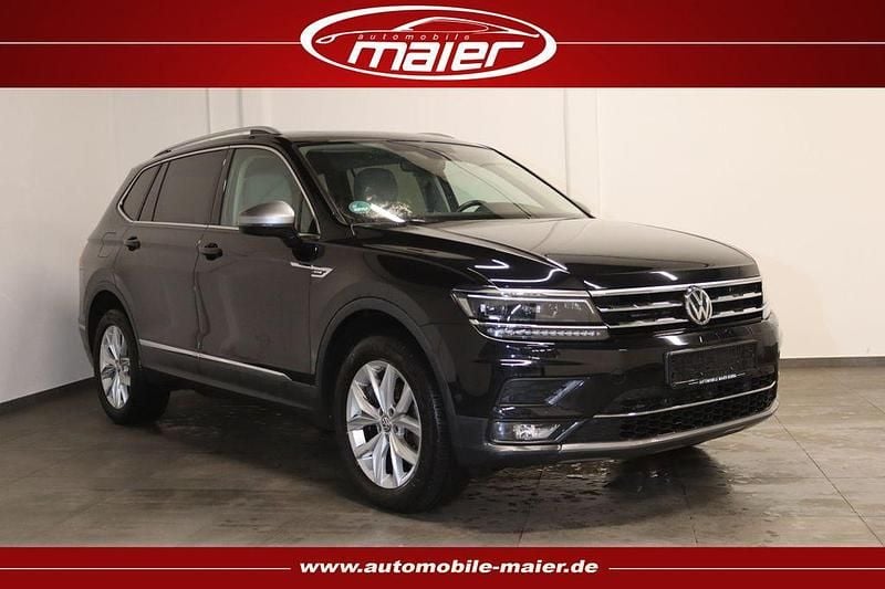 Deep black perleffekt Gebraucht 2020 VW Tiguan Allspace Highline SUV | 24.800 € (Superpreis) - Bild 1/4