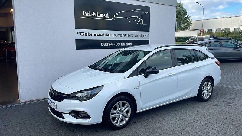 Weiß Gebraucht 2022 Opel Astra Edition Kombi | 9.270 € (Superpreis) - Bild 1/4