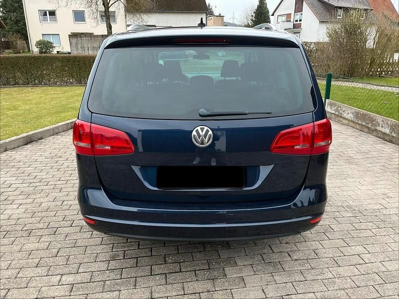 Gebraucht VW Sharan Style 170 PS (125 kW) 2012 Blau Van / Kleinbus