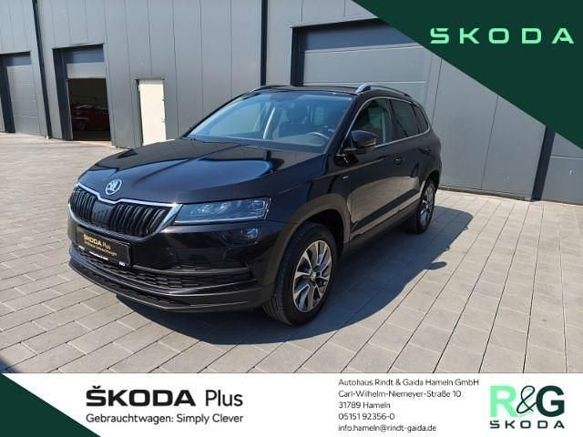 Schwarz Gebraucht 2021 Skoda Karoq Clever SUV | 24.290 € (Guter Preis) - Bild 1/4