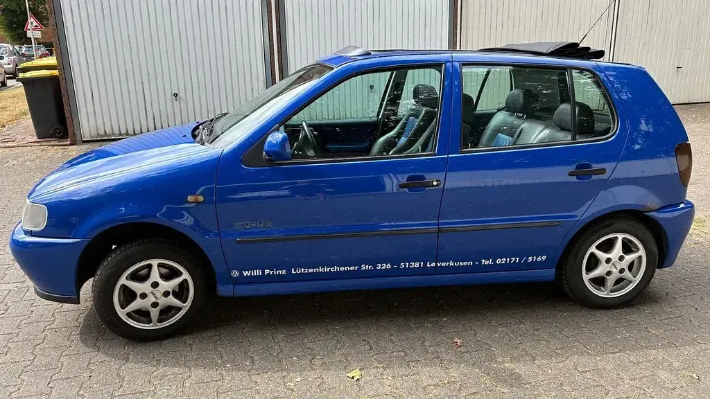 Gebraucht VW Polo Conceptline 60 PS (44 kW) 1998 Blau Limousine