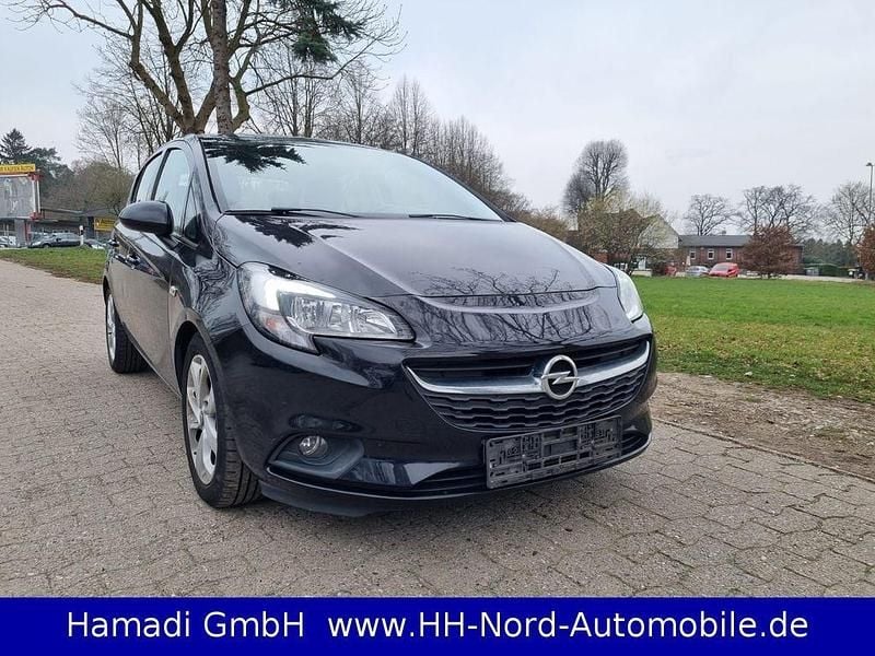 Gebraucht Opel Corsa Edition 90 PS (66 kW) 2015 Schwarz Kleinwagen