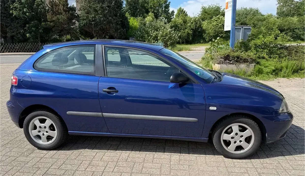 Gebraucht Seat Ibiza 75 PS (55 kW) 2002 Blau Kleinwagen