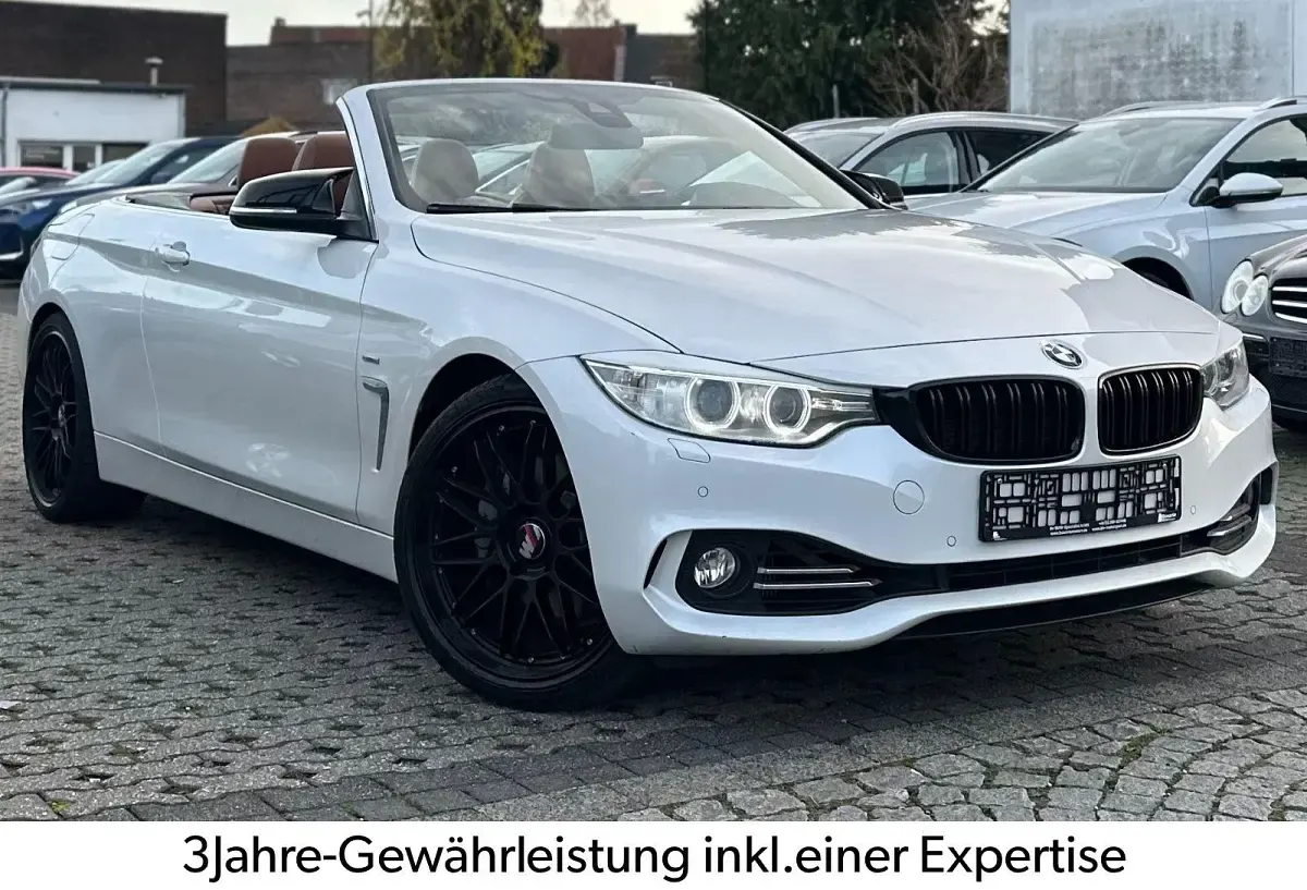 Gebraucht BMW 435 Sport Line 306 PS (225 kW) 2014 Weiß Cabrio